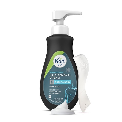 Hair removal cream - removal, men,