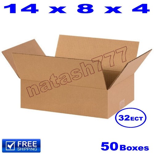 14x8x4 cardboard boxes - 50,