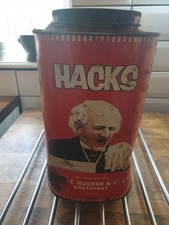 Vintage HACKS Cough Sweets Tin