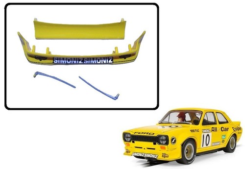 Scalextric front rear wings - front,