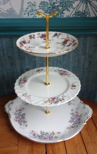 Tier china cake - china, stand