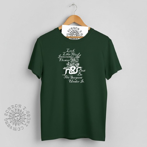 Macbeth serpent quote shirt - macbeth,