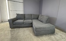 Next Grey l shape sofa