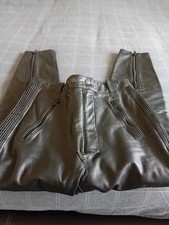 Ladies Boho leather motorcycle trousers,in excellent condition,size 12
