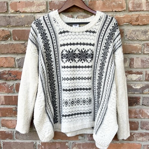 Cabi chalet fair isle sweater - chalet,