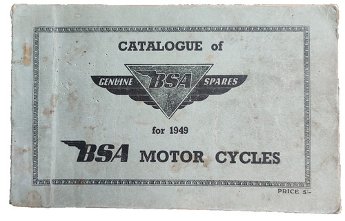 Bsa motorcycle parts - motorcycle, 1949