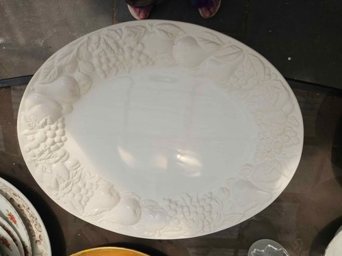 Huge vintage embossed - ,, fruit