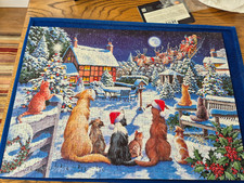"SANTA PAWS" - HOP BIG 500 LARGE PIECES JIGSAW - COLLECTORS EDITION No 19