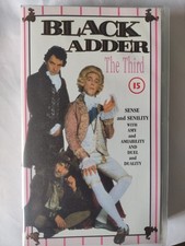 Black Adder The Third VHS ❤ Sense & Senility Amy & Amiability Duel Duality Video