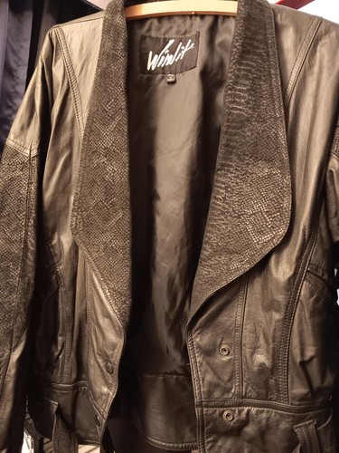 Vintage winlit jacket coat - winlit,