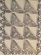 Beautiful Drawing Triangle Ink