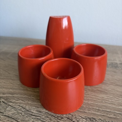 Vintage orange egg - orange, and