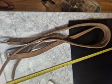 Brown Leather Stirrup Leathers  Size Shown In Photos