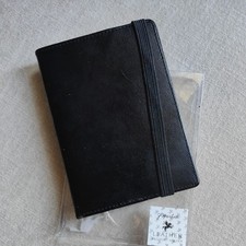 Paperchase Black Leather