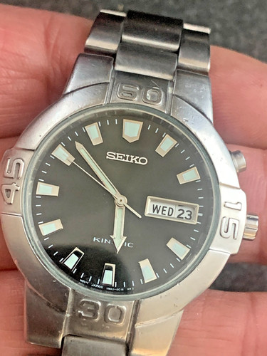 Seiko kinetic 5m63 - seiko,
