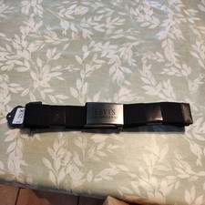 Levi's 501 Web Belt Black 125cm/XL