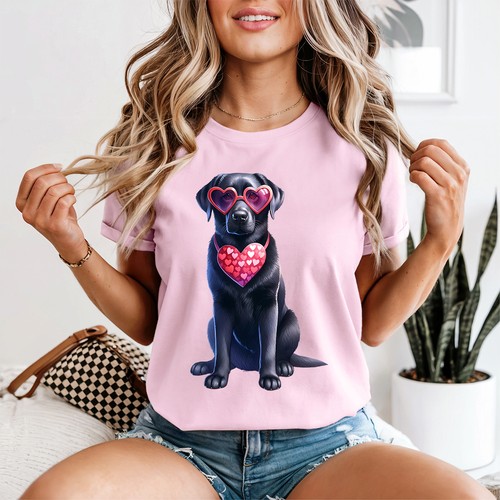 Cute black labrador womens - cute,