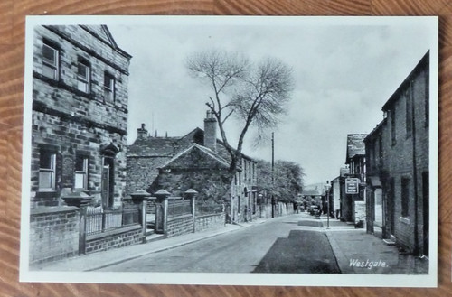 Postcard westgate almondbury - postcard,