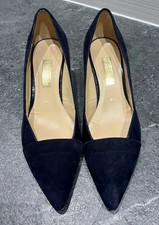 Gabor Court Shoes Navy Suede
