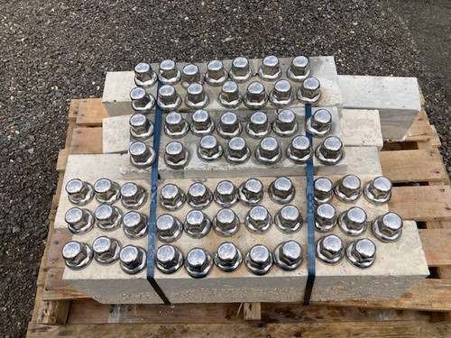Alcoa stainless wheel - , nut