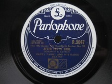 HARRY PARRY 78 RPM AFTER