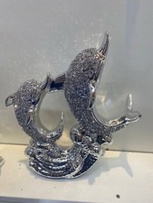 SILVER CRUSHED DIAMOND SPARKLY