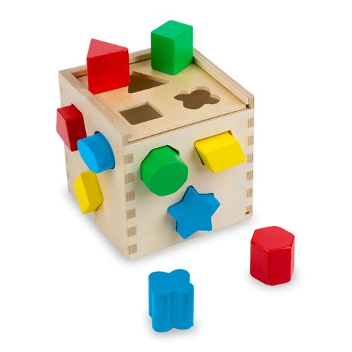 Shape sorting cube - shape, classic
