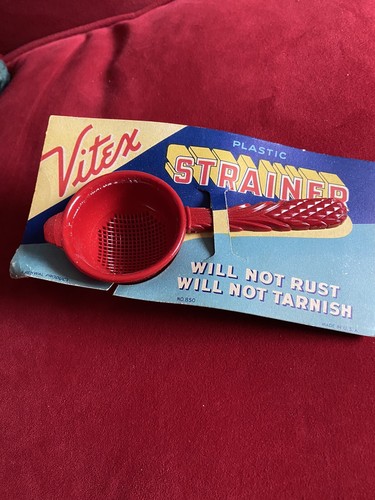 Vitex strainer spoon - in, card