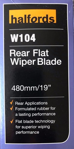 Halfords rear flat wiper blade - halfords,