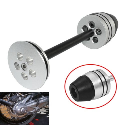 Rear axle crash - rear, sliders