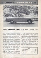 Ford Consul Classic 315 De