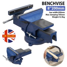 8" Heavy Duty Bench Vice 200mm