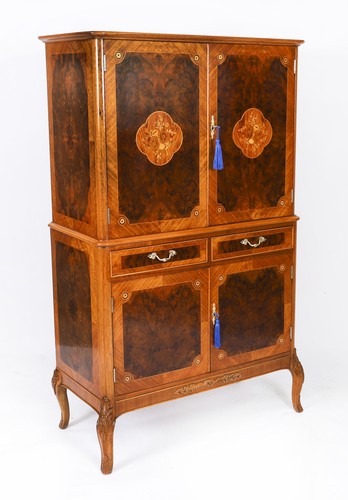 Antique art deco walnut - antique,