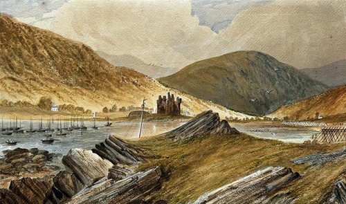Lochranza castle isle - isle, arran
