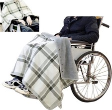 Wheelchair Warm Legs Wheelchair Cover Scarf Flannel Blanket Nap Blanket Shawl