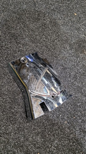 Chrome engine pulley cover for - cover,