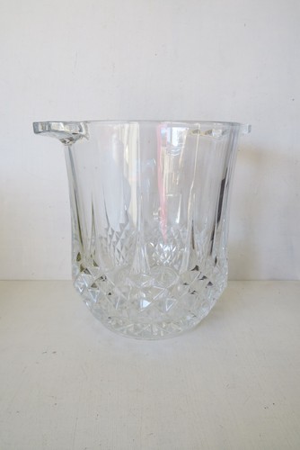 Vintage cut crystal ice bucket - cut,