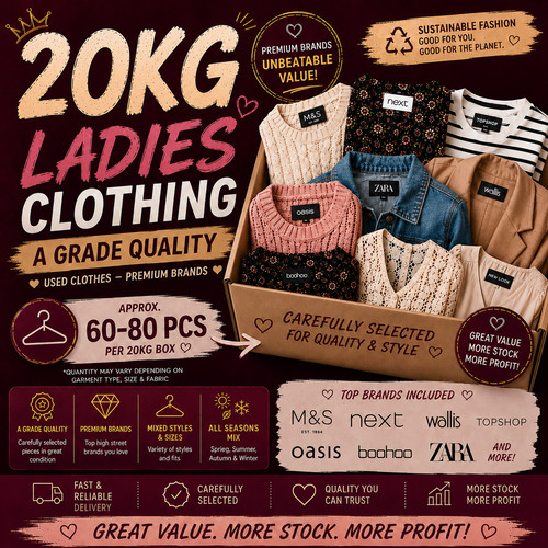 20kg ladies clothing - ladies, bundle