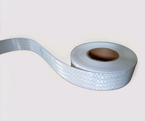 Reflective tape silver - reflective, white