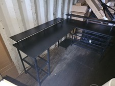ODK  L-Shaped Corner Desk with Monitor Stand