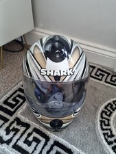 Shark S800 Motorcycle Helmet Special Edition, Large With Dustbag