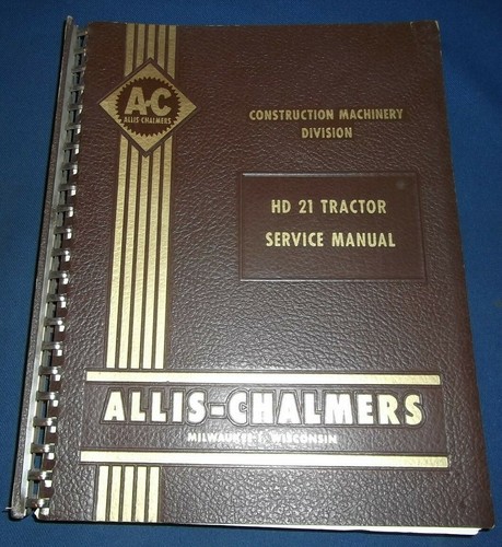 Allis chalmers hd21 crawler - hd21,