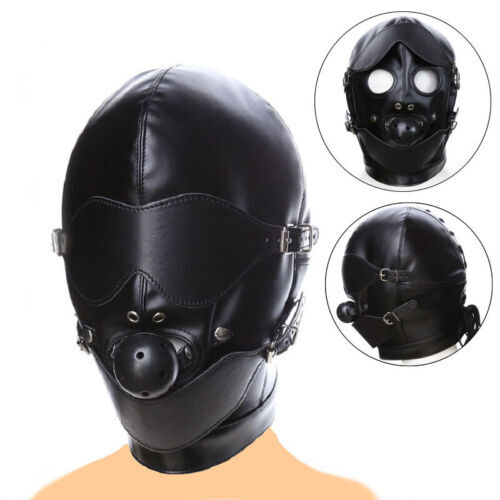 Gimp gag mask bondage head - gimp,