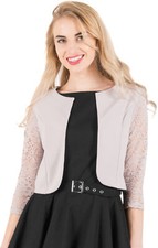 Womens's Open Cropped Jacket