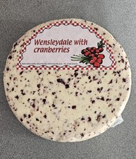 WENSLEYDALE & CRANBERRY CHEESE