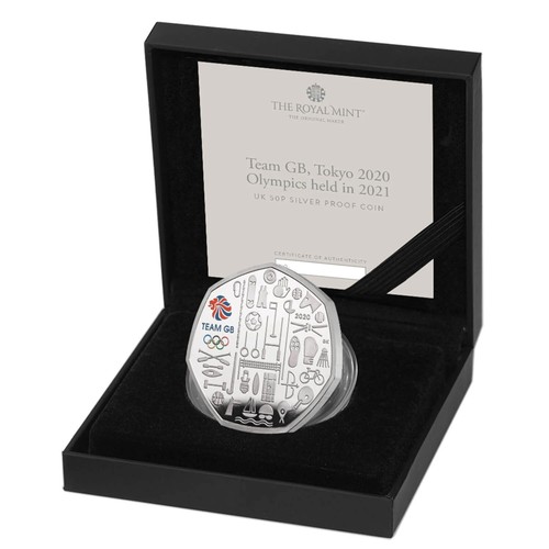Team 2021 50p silver - 2021,