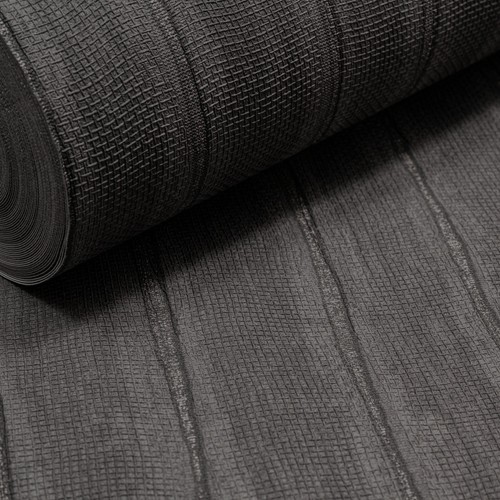 Charcoal black stripe - black,