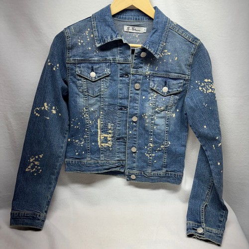 Star womens denim jacket - star,