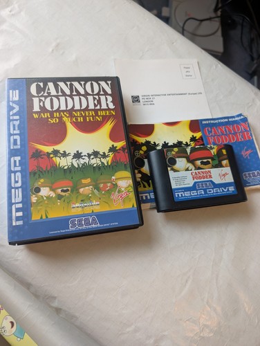 Sega mega drive game - game, cannon
