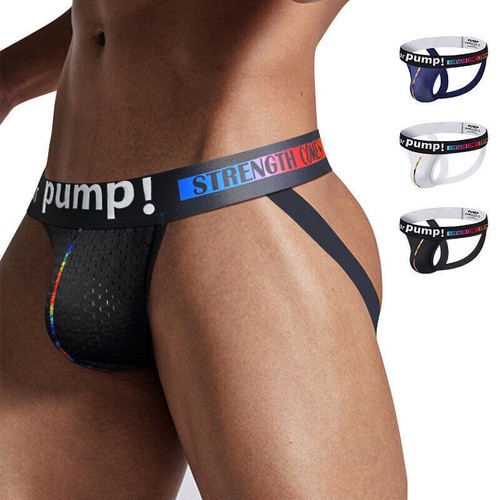 Pump men sexy mesh thong - sexy,